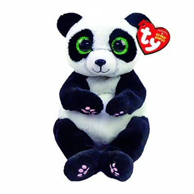 Image of TY Toys Beanie Babies Panda Ying 15 CM, Black/White,2009122