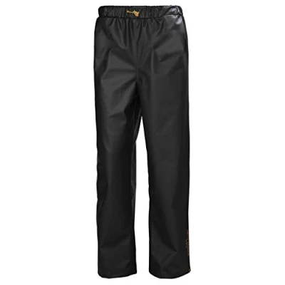 Image of Helly Hansen Workwear Men&#039;s Gale Waterproof Rain Trousers, Black, S