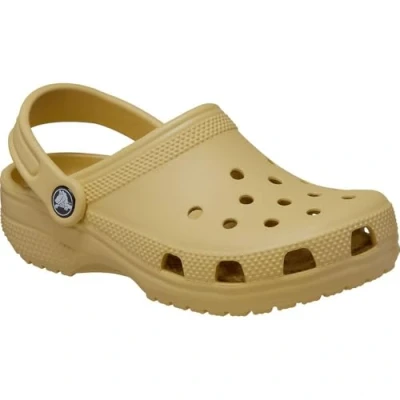 Image of Crocs Unisex Kids Classic Clog T Clog, Wheat01, 10 UK Child