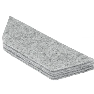 Image of Nobo Whiteboard Eraser Refill Pads, Pak of 10, Dry Wipe Surfaces, 1905326