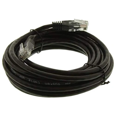 Image of Pro Signal PS11078 5m Black Cat5e Ethernet Patch Lead
