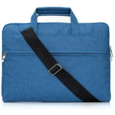 Image of FINDING CASE 13 inch Laptop Bag Notebook Bag, Multi functional Case,Adjustable shoulder strap&amp;Suppressible Handle,Portable Sleeve Briefcase (13 inch, blue)