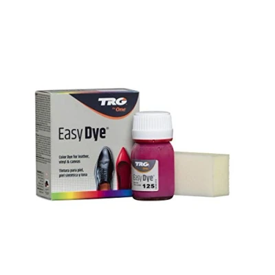Image of TRG The One Easy Dye, Leather Shoe Color Restore Paint, 125 Fuchsia, 25 ml