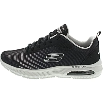 Image of Skechers DYNA AIR BLYCE, Men&#039;s Low Top Trainers, Black (Black Mesh/Pu/Gray/Trim Bkgy), 11 UK (46 EU)