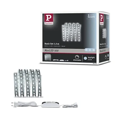 Image of Paulmann MaxLED 500 base set IP20 daylight 1.5 m