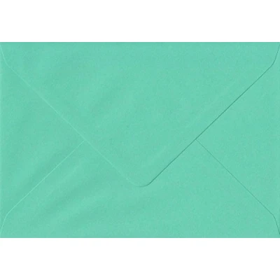 Image of Pack of 50 Warbler Green 114mm x 162mm Gummed 100gsm C6 (to fit A6) Coloured Envelopes