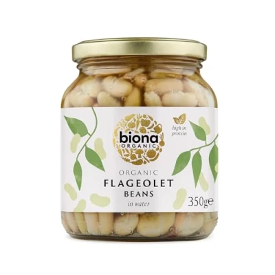 Image of Biona Organic Flageolet Beans 350g (Pack of 6)