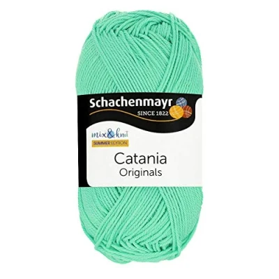 Image of Schachenmayr Hand Knitting Yarn, Neon Mintz, 11,5 x 5,2 6 cm