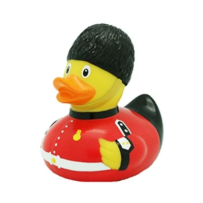 Image of Lilalu 8 x cm/50 g Collector and Baby Guard Rubber Duck Bath Toy