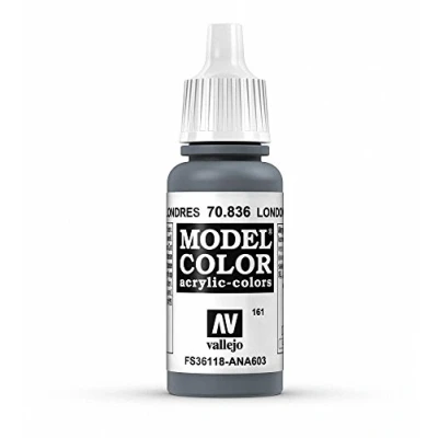 Image of Vallejo Model Color 17 ml Acrylic Paint London Grey
