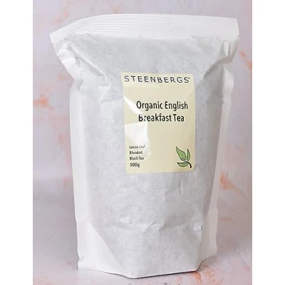 Image of Steenbergs Organic English Breakfast Tea 500g, loose leaf