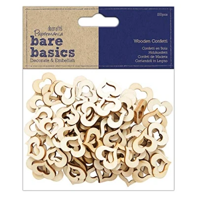 Image of Bare Basics Wooden Embellishments, Natural, N Applicable