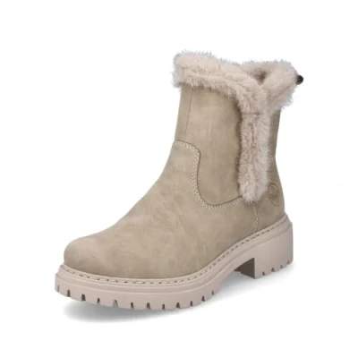 Image of Rieker 72682 60 Womens Boots Beige
