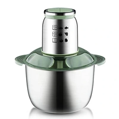 Image of 1000W Chop Chopper, 5L Stainless steel bowl, 2 Speeds, Quad Blade System, Food Processor for meat, vegetables and fruits,A