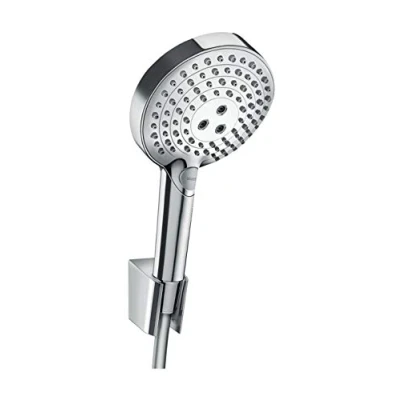 Image of hansgrohe Raindance Select S shower holder set 120 3jet PowderRain with hose 160 cm
