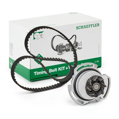 Image of 052109119, 052121004, 052121004V, 052121004X, 052121005 water pump + Timing Belt Kit INA 530 0717 30 with 19mm VOLKSWAGEN: Polo II Classic
