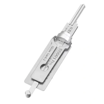 Image of Lock Pick and Decoder Tool for Double Groove Door Lock, Professional Locksmith Tools, Fast Opener (SS001)
