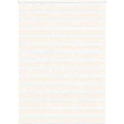 Image of vidaXL Zebra Blind Marble Beige 160x230 cm Fabric Width 155.9 Polyester