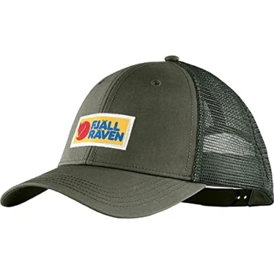 Image of FJALLRAVEN 78139 Vardag Långtradarkeps Hat Unisex Deep Forest L/XL