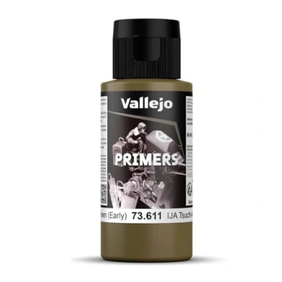 Image of Vallejo Model Color 60 ml Polyurethane Primer IJA Tsuchi Kusa