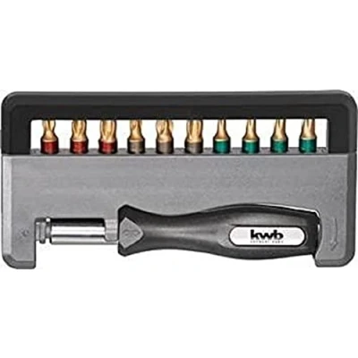 Image of kwb Smartphone Titan Bit Box 12 TLG. incl. holder and handle