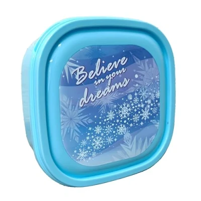 Image of TDL Disney Frozen &#039;Believe in Your Dreams&#039; Sandwich Box Micro and Dishwasher Safe