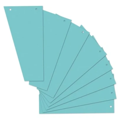Image of Herlitz 10836526 Strips Trapez x 230 mm Pack of 100 Blue