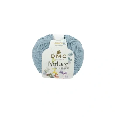 Image of DMC Natura Yarn, 100% Cotton, Azur (N56), 50g