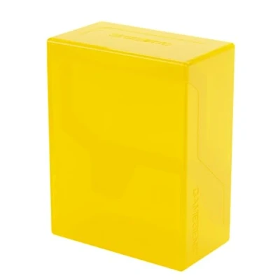 Image of Gamegenic Bastion 50+ XL Deck Box Compact, Secure, and Perfectly Organized for Your Trading Cards! Safely Protects Double Sleeved Cards, White Color, Made
