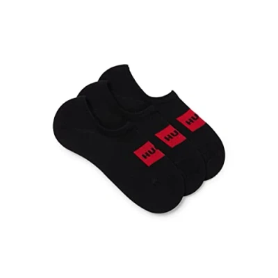 Image of HUGO 3P LC Label CC Socks, Men&#039;s, Size: 9 11, Black one