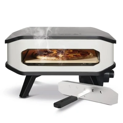 Image of Cozze® 13&quot; Electric Pizza Oven with Stone and Front Cover 230V/2200W