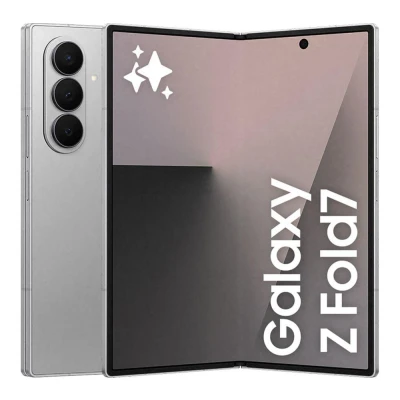 Image of SAMSUNG Galaxy Z Fold7 256 GB, Silver Shadow, Silver/Grey