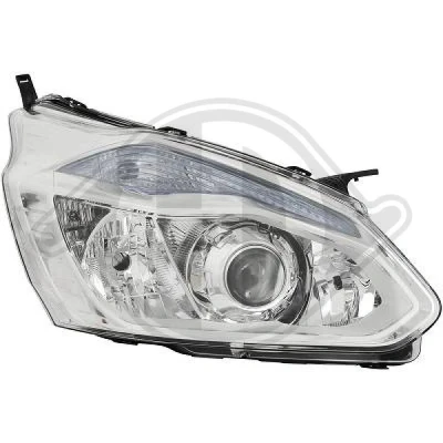 Image of 1778054, 1779184, 1783374, 1801816, 1811478 Headlights DIEDERICHS 1456982 FORD: Transit Custom V362 Van