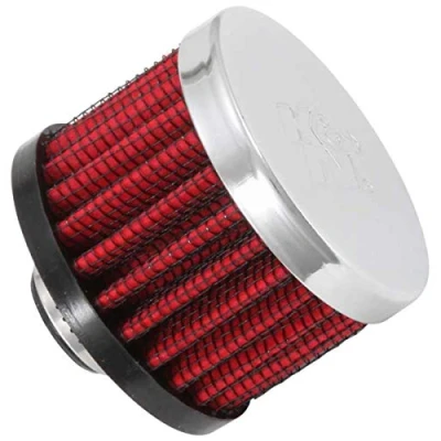 Image of K&amp;N Filters 62 1320 Car and Motorcycle Vent Air Filter, Chrome