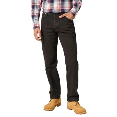 Image of Wrangler Herren Jeans 13MWZ, Original Regular Bootcut Fit, Straight Leg, BLACK CHOCOLATE, 36W / 32L