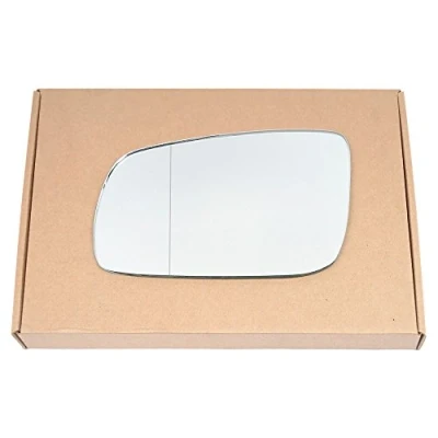 Image of Less4spares Wing Mirror Glass Left Compatible with Seat Alhambra 1998 2010 STICK ON Passenger Near Side Blind Spot