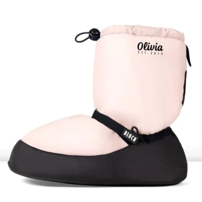 Image of Bloch Kids Warm Up Booties Ballet Dancing Candy Pink (Candy Pink, UK Footwear Size System, Big Kid, Men, Alpha, Medium, X Large)