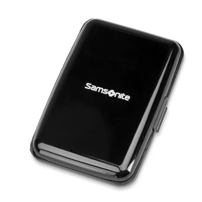 Image of Samsonite® Aluminum RFID Wallet, Black, Modern