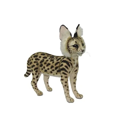Image of Serval Plush Soft Toy by Hansa 8039(27cm H)