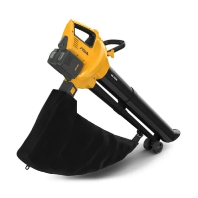 Image of Stiga VS 100e 3in1 Vacuum Cleaner and Leaf Blower with Grinder, INCL. 2X 20V (4Ah) Battery &amp; Charger