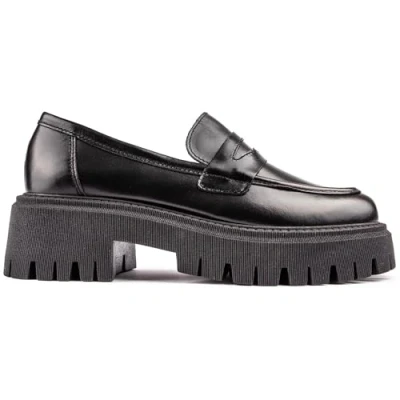 Image of Sole Womens Lexi Penny Shoes Black Size UK 7