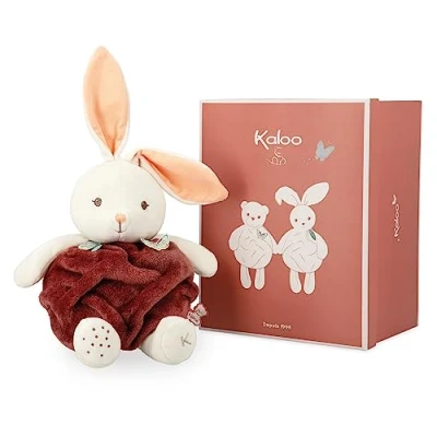 Image of Kaloo Plume Bubble of Love Cinnamon Rabbit 30 cm Ultra Soft Plush Large Toy for Babies Develops Sense Touch Pretty Customisable Gift Box 0 Months +, K214003