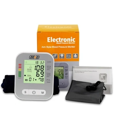 Image of ZENO Blood Pressure Monitor for Home Machine Upper Arm BP Cuff Accurate Easy to Use Pulse Rate &amp; Portable