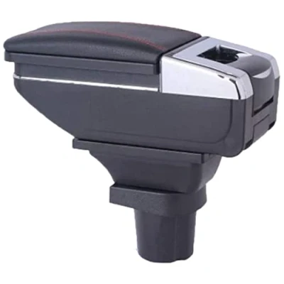 Image of SZSS Car Leather Center Console Armrest Storage Box Compatible with VW UP 2009 2014 2015 2016 2017