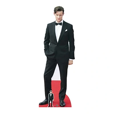 Image of Star Cutouts Ltd Matt Smith Best Dressed Man, Cardboard, Multi Colour, 3 x 65 185 cm