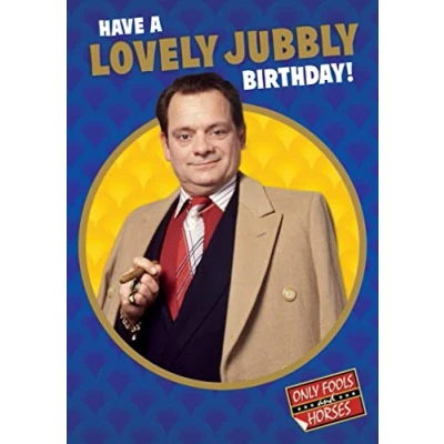 Image of Only Fools and Horses Birthday Card, Card for All, Horses, Official (Cover may vary)