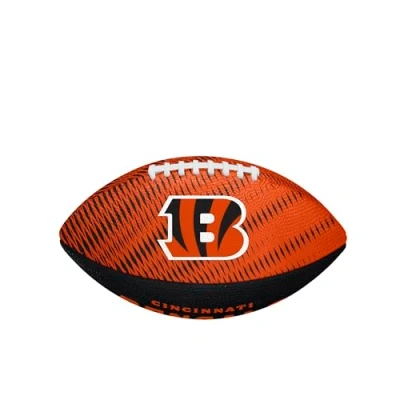 Image of Wilson NFL Team Tailgate American Football, Rubber, Orange / Black, Junior