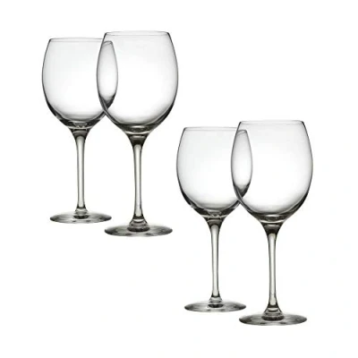 Image of Alessi Mami XL SG119/1S4 Set of 4 White Wine Glasses in Crystal Glass