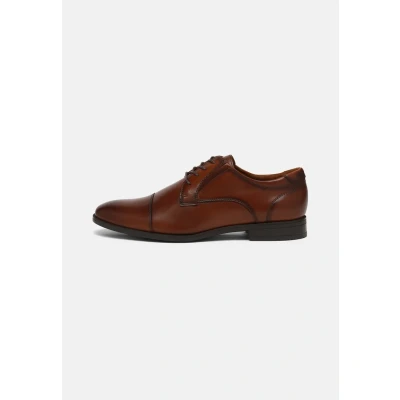 Image of ALDO Cortley FLEX Smart laceups, Men&#039;s, Size: 6.5, Cognac Leather