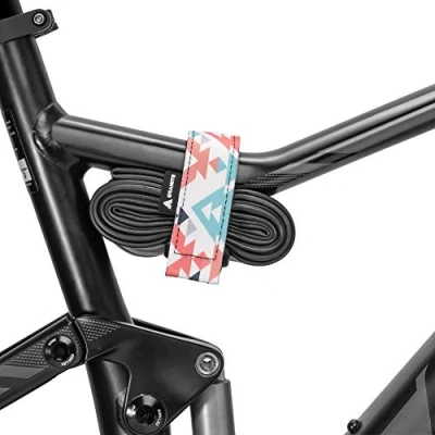 Image of Granite Rockband+ MTB Frame Carrier Strap for Inner Tubes and Bike Tool Kit, Storage Solution Attaching Extra Gear on Your Mountain Bike, BMX Road Gravel (Pine Tree)